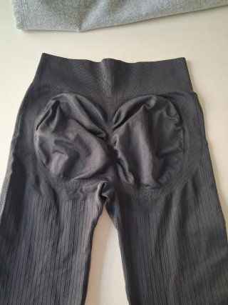 Leggings a coste per allenamento