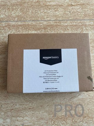Amazon Basics - Filtro de protección UV