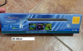 Schermo LED per acquari da 20 a 70 cm