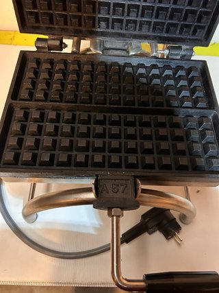 Máquina de gofres profesional HVD A57