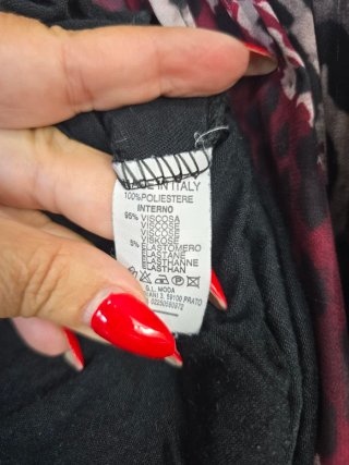 Vestido estampado leopardo multicor