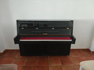 Piano de pared Otto Bach negro