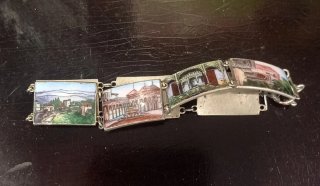 Pulsera de porcelana esmaltada