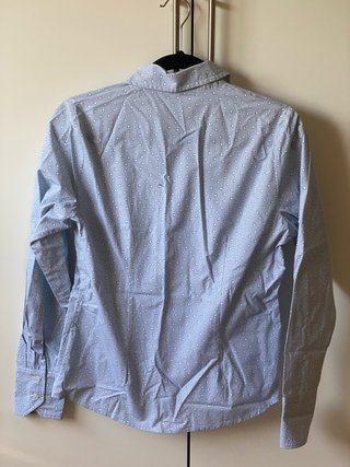 Camisa Thomas Therry London azul con etiqueta