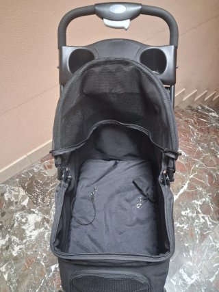 Carro para mascotas Wedyvko negro