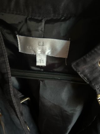 Casaco preto, veste ate L