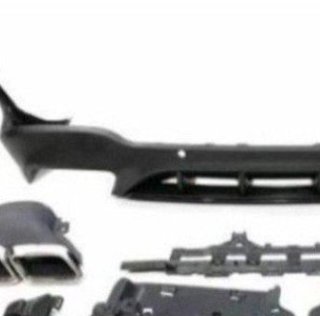 Difusor Trasero Mercedes X253 2015-2019 Look AMG