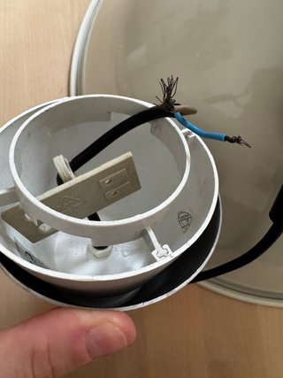 8 Lampadari IKEA FOTO bianco panna a sospensione