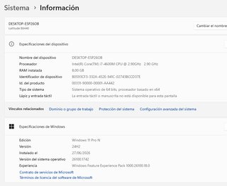 Dell Latitude E6440 i7 2.9GHz 8GB RAM 240GB SSD