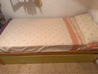 Dormitorio juvenil 2 camas + dos colchones