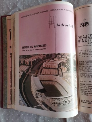 Revista Atlético de Madrid 1970.