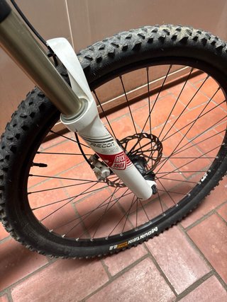 Bicicleta Scott Blanca y Roja