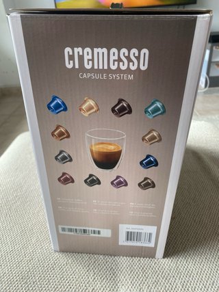Cafetera Cremesso UNA Automatic Smart Line Blanca