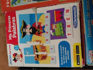 Lote Puzles y Juegos Educativos Infantil