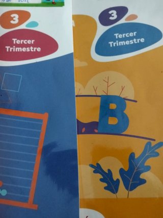 Libro de Lengua y matemáticas 3o primaria edebé.