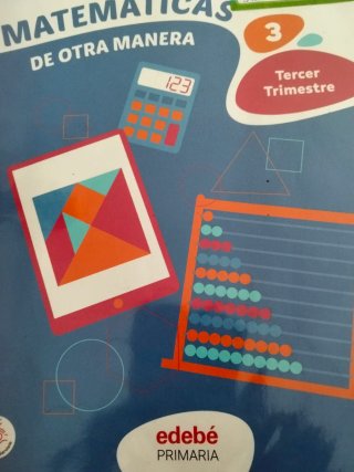 Libro de Lengua y matemáticas 3o primaria edebé.