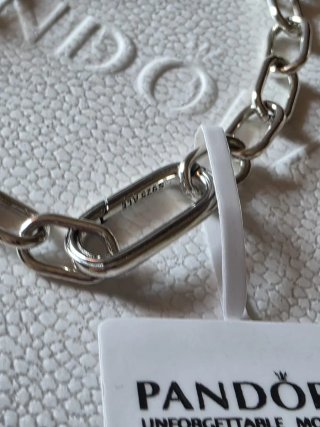 Bracciale Pandora in Argento con Maglie da 16cm