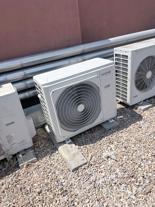 Carga de gas y reparación de aire acondicionado