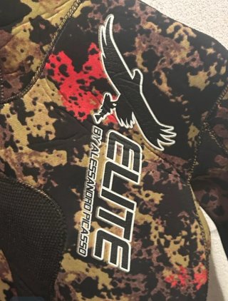Traje de pesca submarina Elite 5mm talla m