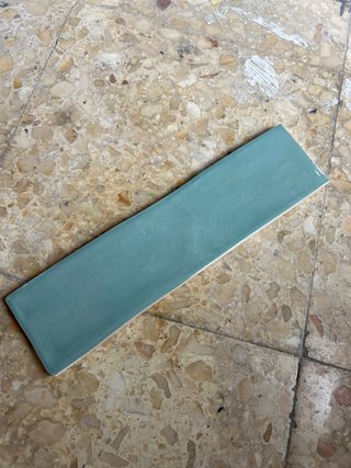 Baldosas Cerámicas 7.5x30cm Verde