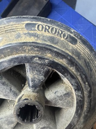 Ruedas de goma para carretilla