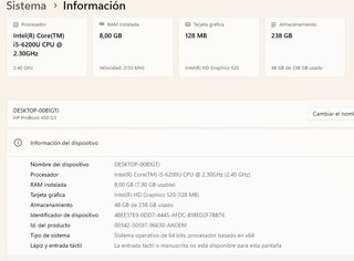 Laptop/laptop Hp I5 2,4 GHz + SSD da 8 GB + 256 GB