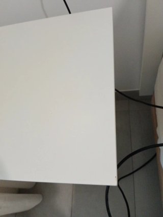 Mesita de noche Ikea blanca