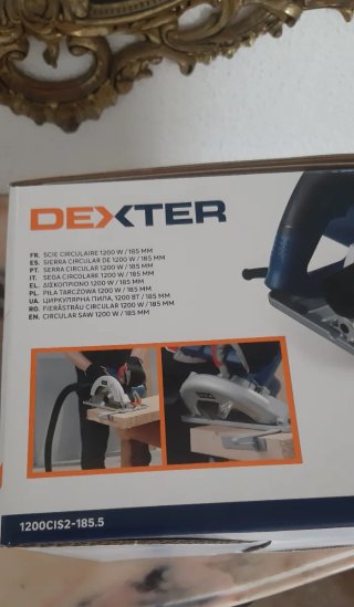 Sierra Circular Dexter 1200W