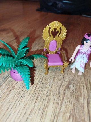 Playmobil Silla Real y Figura Princesa