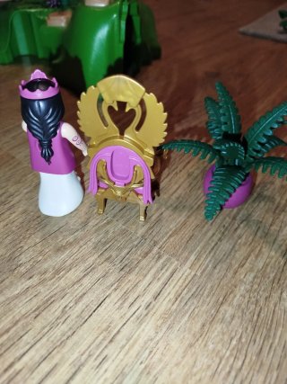 Playmobil Silla Real y Figura Princesa