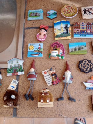 Colección Imanes Nevera Ciudades y Pueblos
