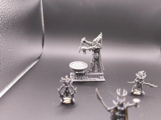 Caldero Elfos Oscuros Miniaturas