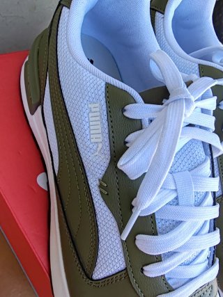 Sneakers Puma Verdi e Bianche Nuove