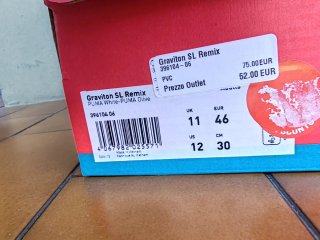 Sneakers Puma Verdi e Bianche Nuove