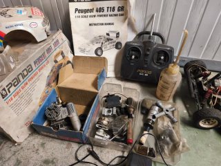 Coche radiocontrol gasolina  Peugeot 405