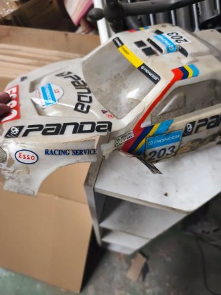 Coche radiocontrol gasolina Peugeot 405