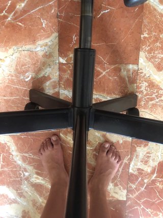Silla de estudio negra