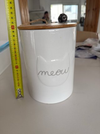 Tarro cerámica Maison du Monde meow