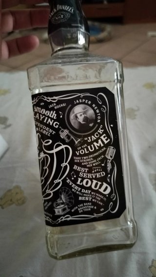 Bottiglia + accessorio Jack Daniel's