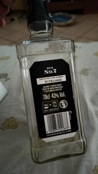 Bottiglia + accessorio Jack Daniel's