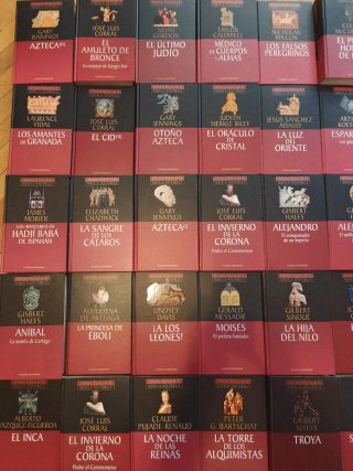 Colección de libros EXITOS DE LA NOVELA HISTÓRICA