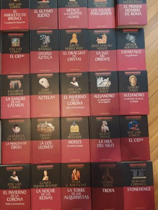 Colección de libros EXITOS DE LA NOVELA HISTÓRICA