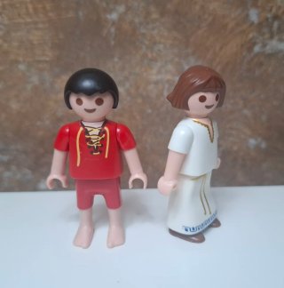 Playmobil lote niños romanos belén
