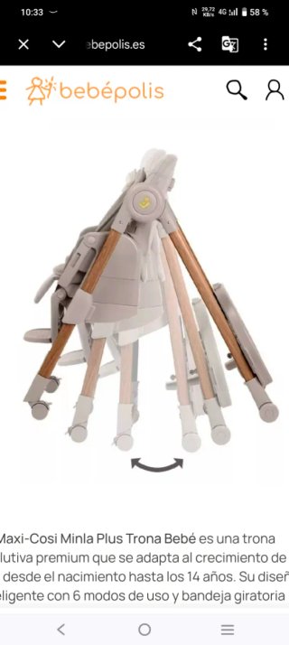 Trona Maxi-Cosi mini