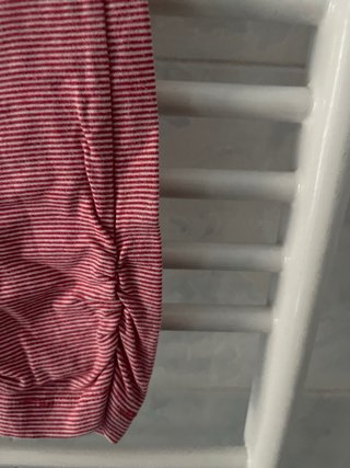Pantalone bimba a righe rosa
