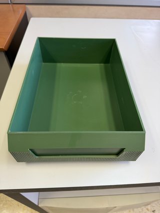 Cajón Portadocumentos Plástico Verde