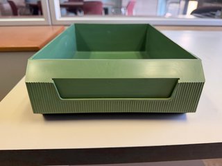 Cajón Portadocumentos Plástico Verde