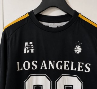 Maglia Los Angeles 23 nera gialla