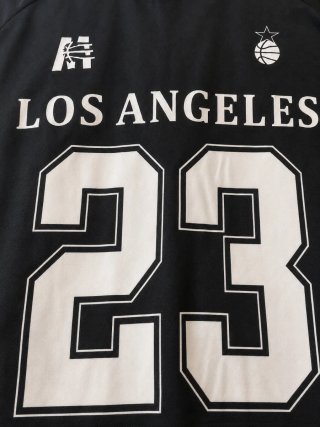 Maglia Los Angeles 23 nera gialla