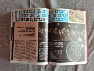 Revista Atlético de Madrid 1971/72.